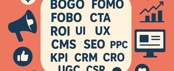 Marketing Terms Everyone Should Know: The Acronyms That Drive Digital Succes